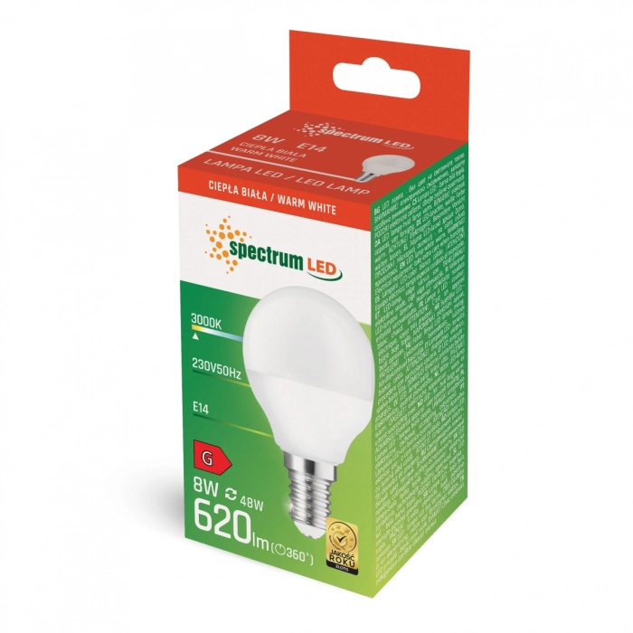 RUM-LUX | LED KULKA E14 230V 8W WW | led_kulka_e14_230v_8w_ww_[f002].jpg